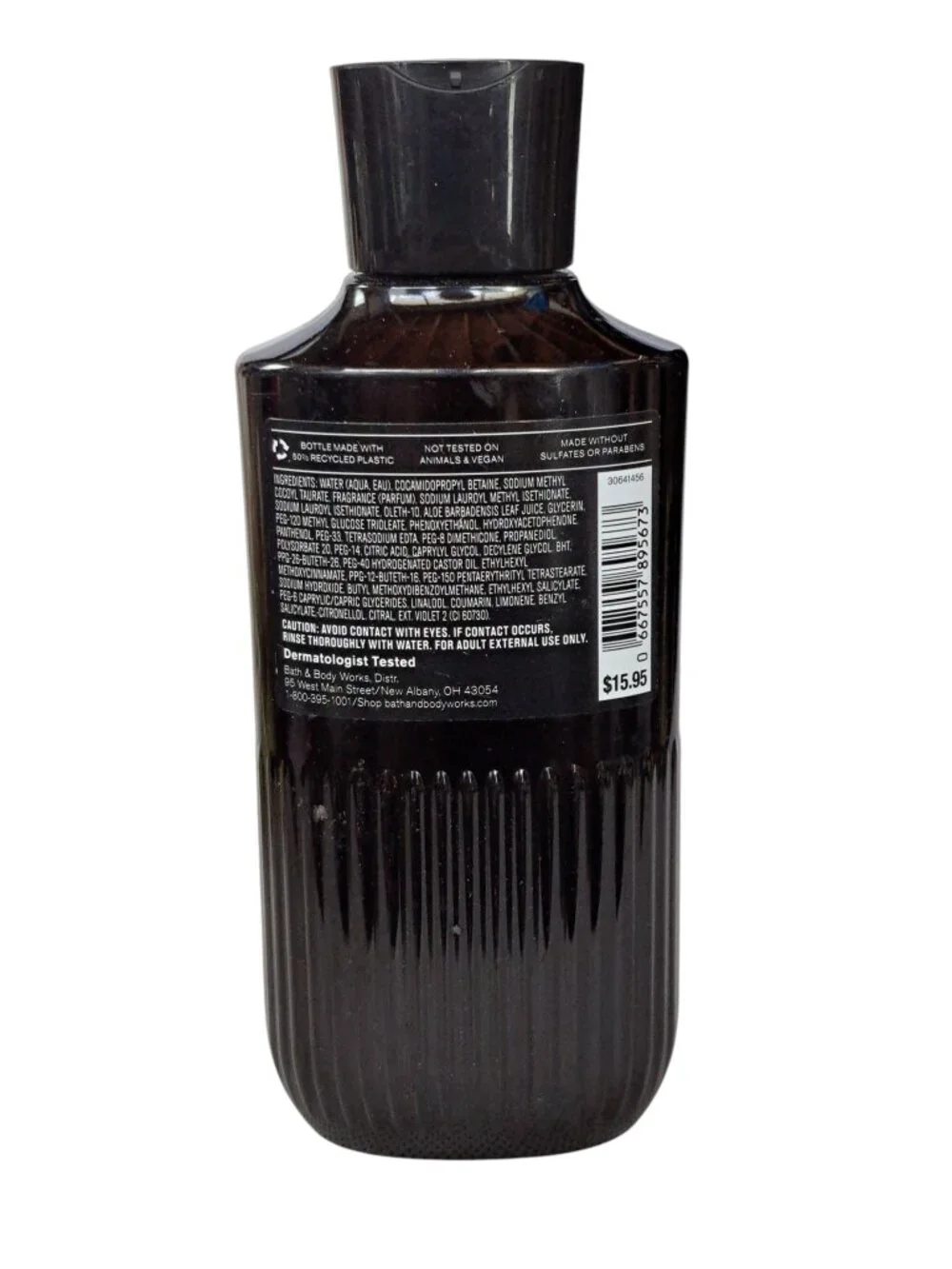 Bath & Body Works Noir Men’s 3-in-1 Wash 10 fl oz - Black